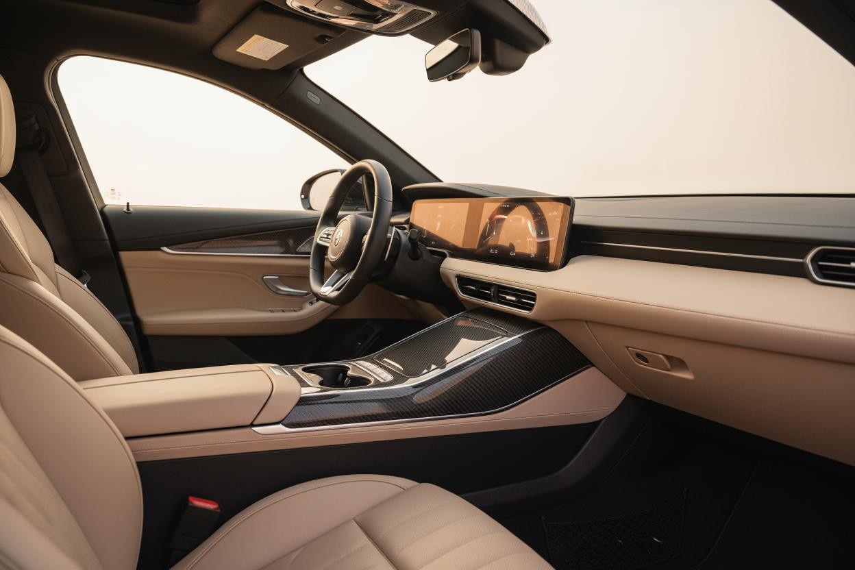Automotive — application of TATTV banana fibre vegan leather